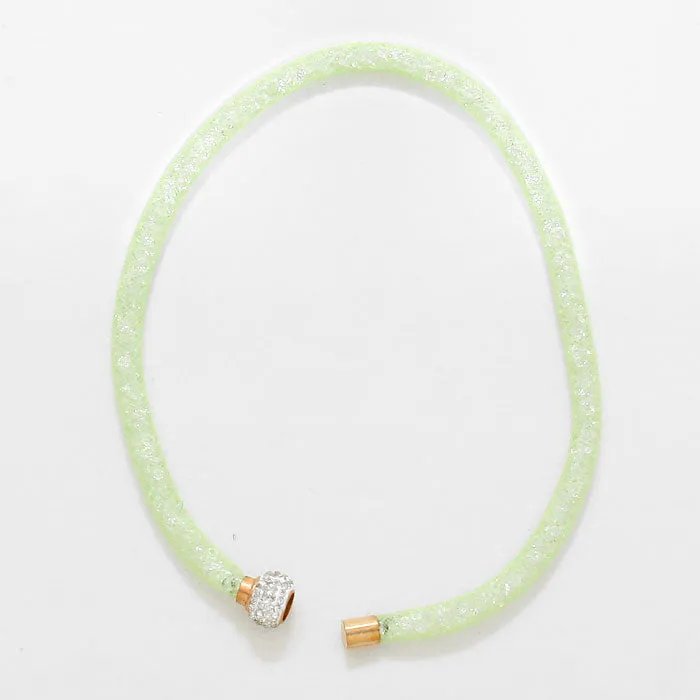 iLLASPARKZ Magnetic Netted Shimmer Necklace