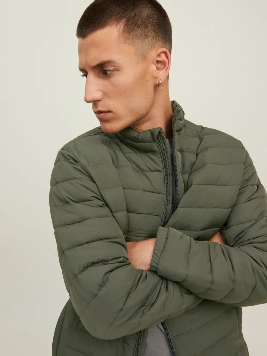 Jack & Jones Recycled Puffer Collar Jacket Rosin