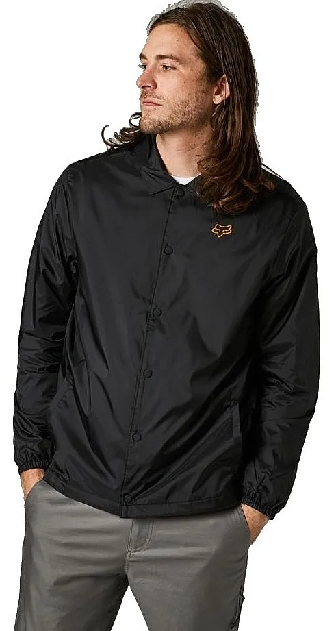 jacket Fox Hero Dirt Coaches - Black - men´s