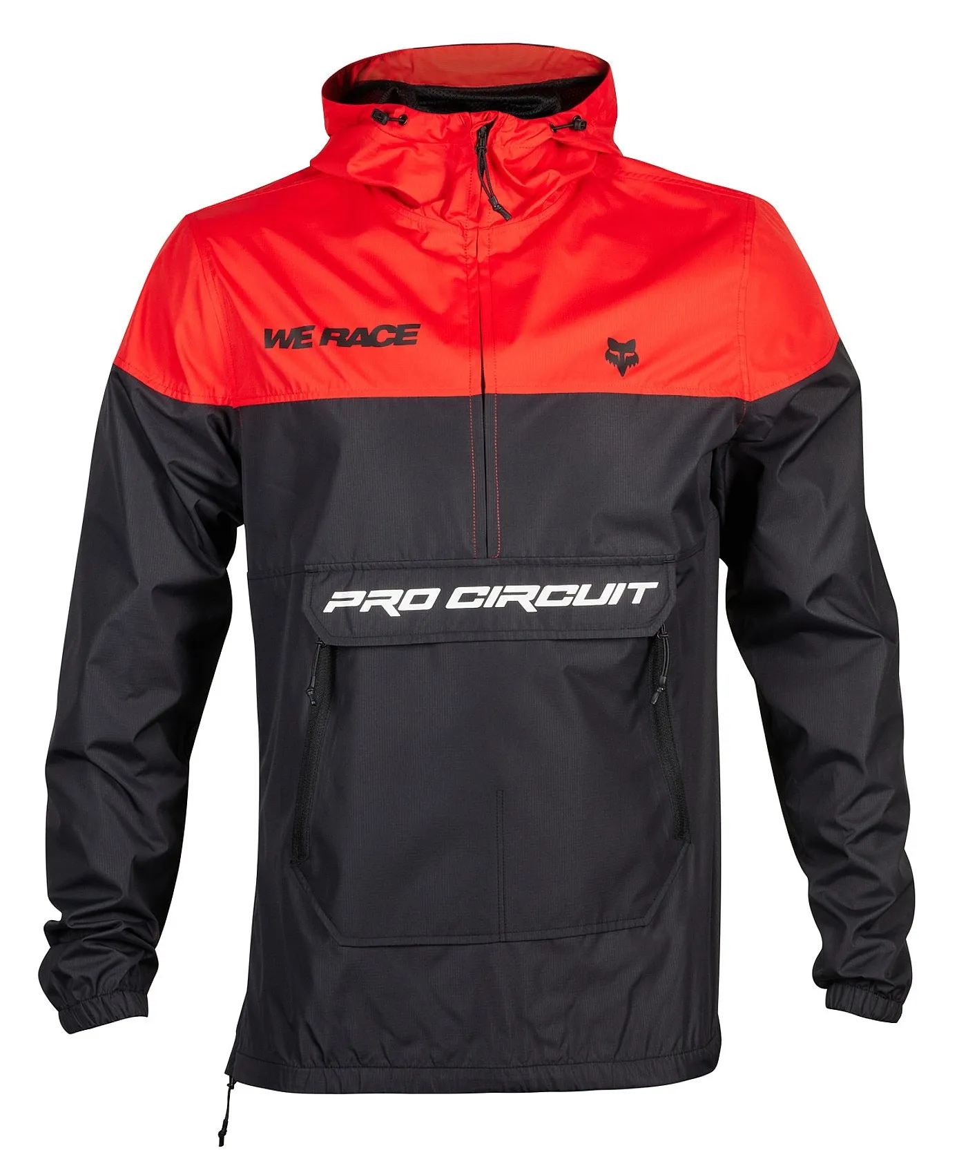 jacket Fox Pro Circuit Anorak - Black/Red - men´s