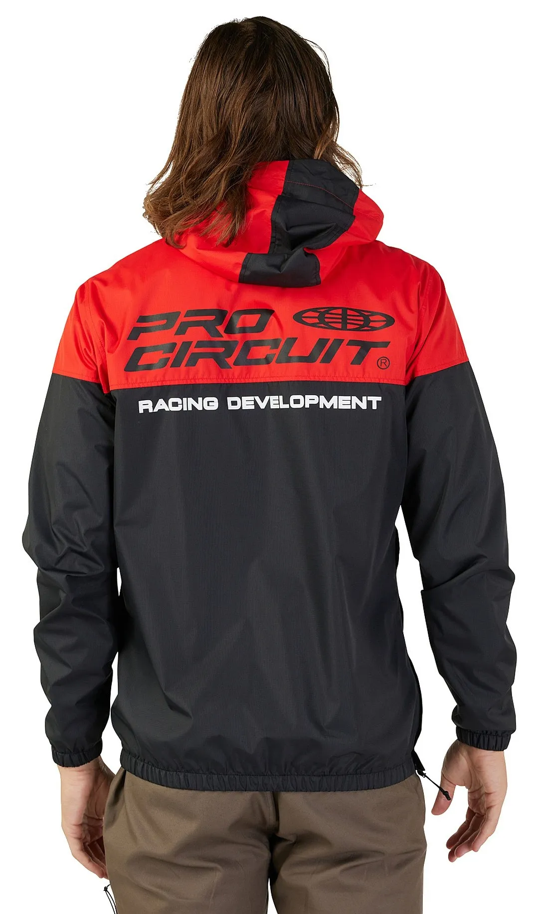 jacket Fox Pro Circuit Anorak - Black/Red - men´s