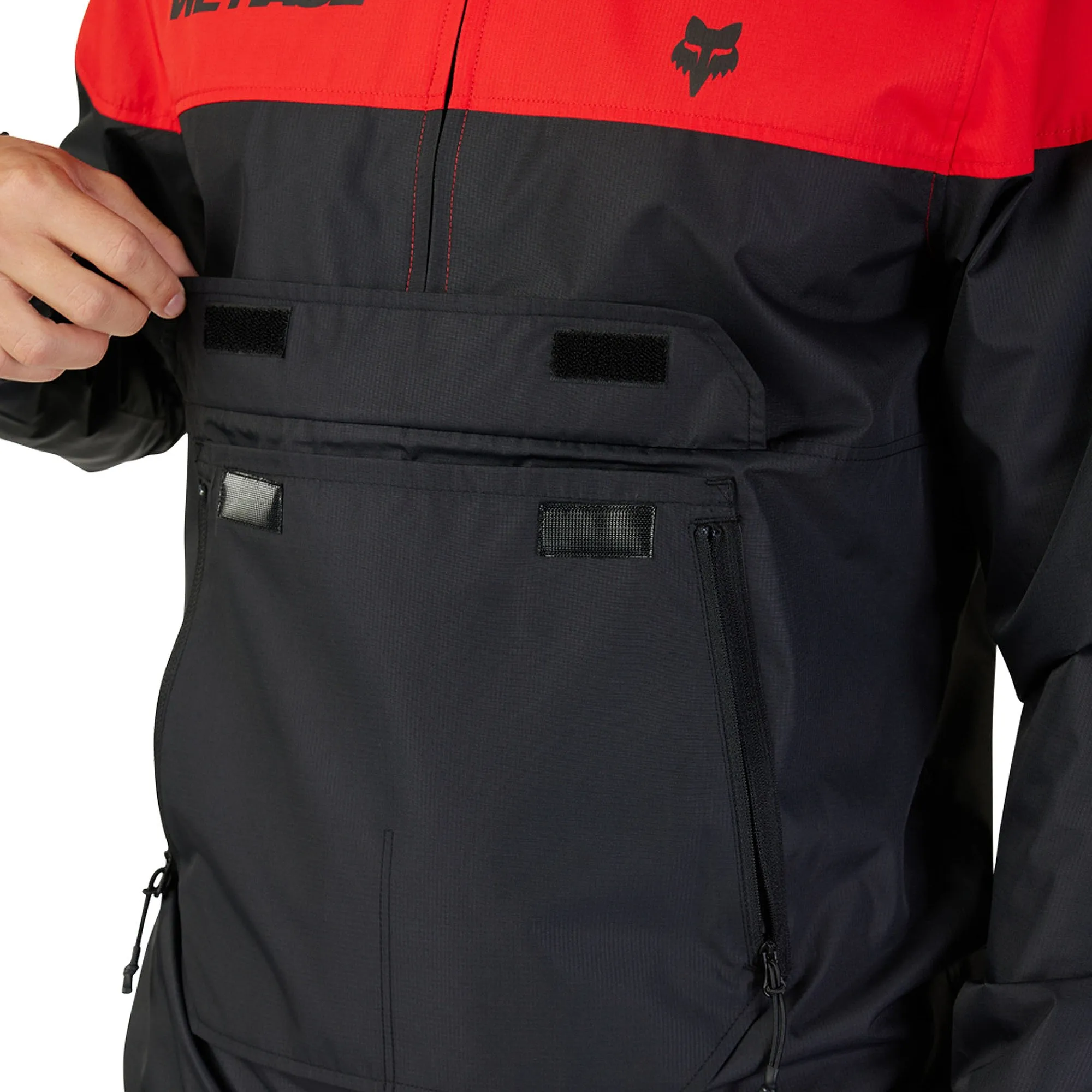 jacket Fox Pro Circuit Anorak - Black/Red - men´s