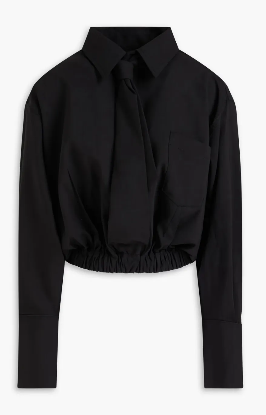 JACQUEMUS  |Casual Style Wool Long Sleeves Plain Office Style