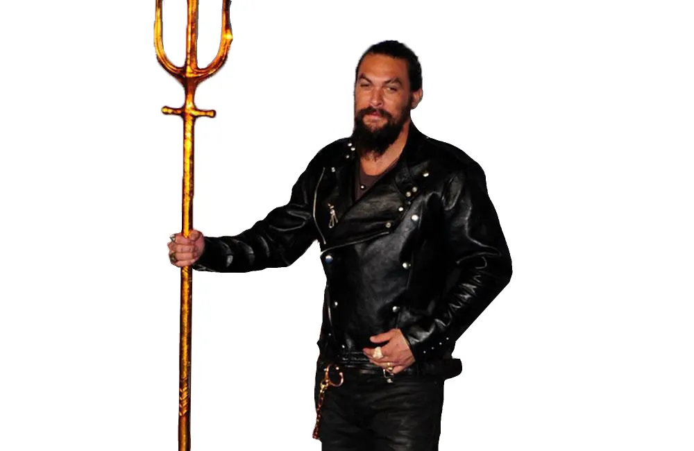 Jason Momoa Aquaman Leather Jacket - Aquaman Motorcycle leather Jacket