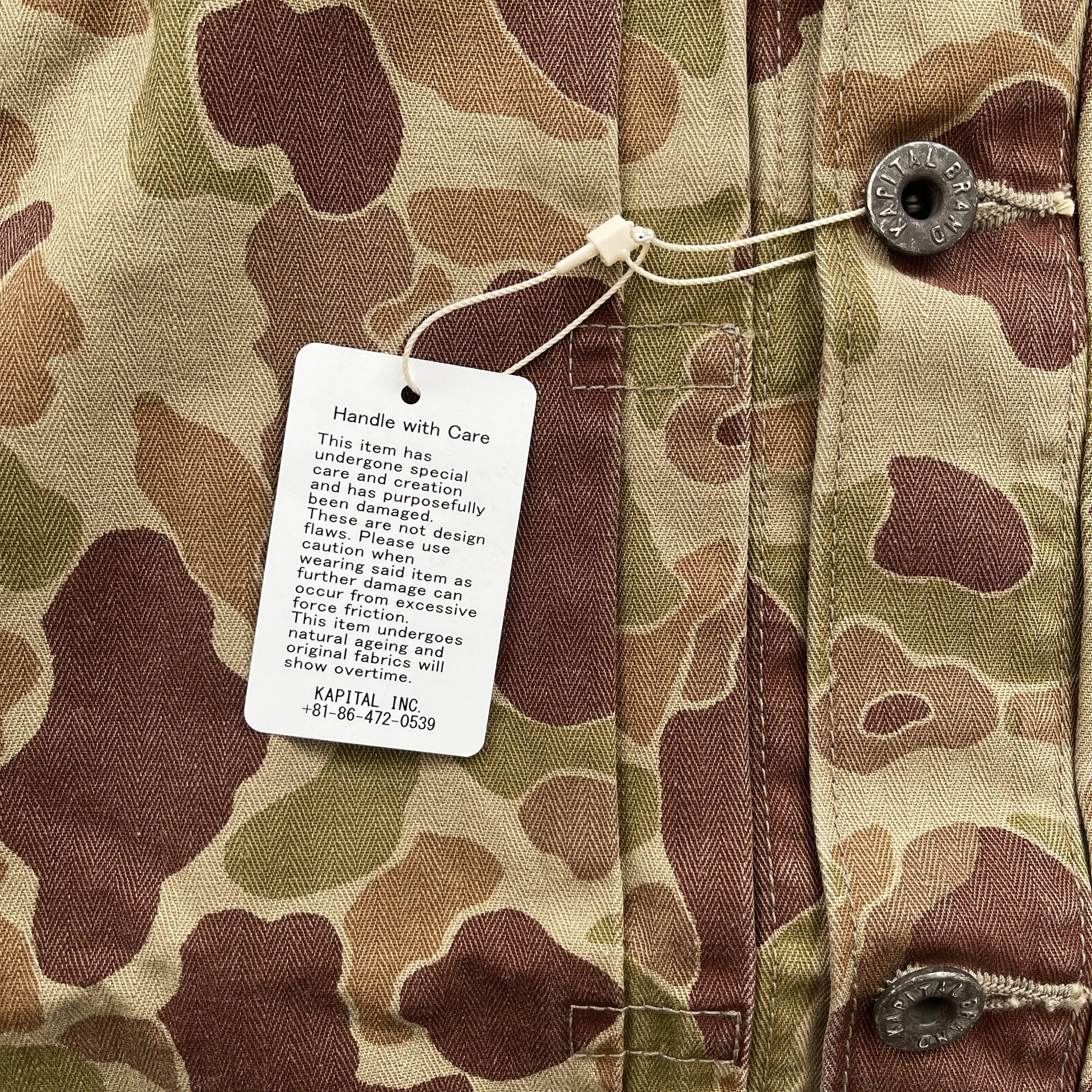 Kapital Camouflage Cotton Twill Jacket