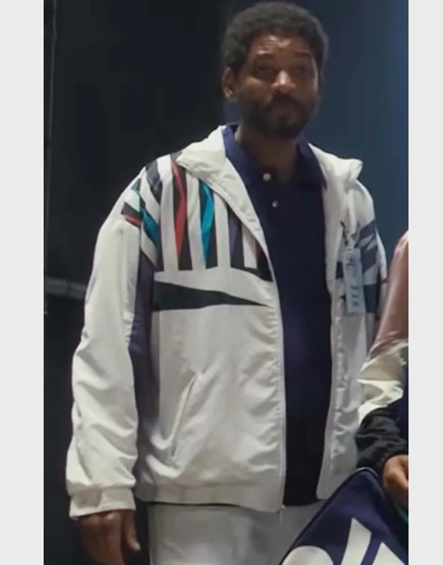 King Richard 2021 Will Smith White Jacket | Richard Williams White Jacket