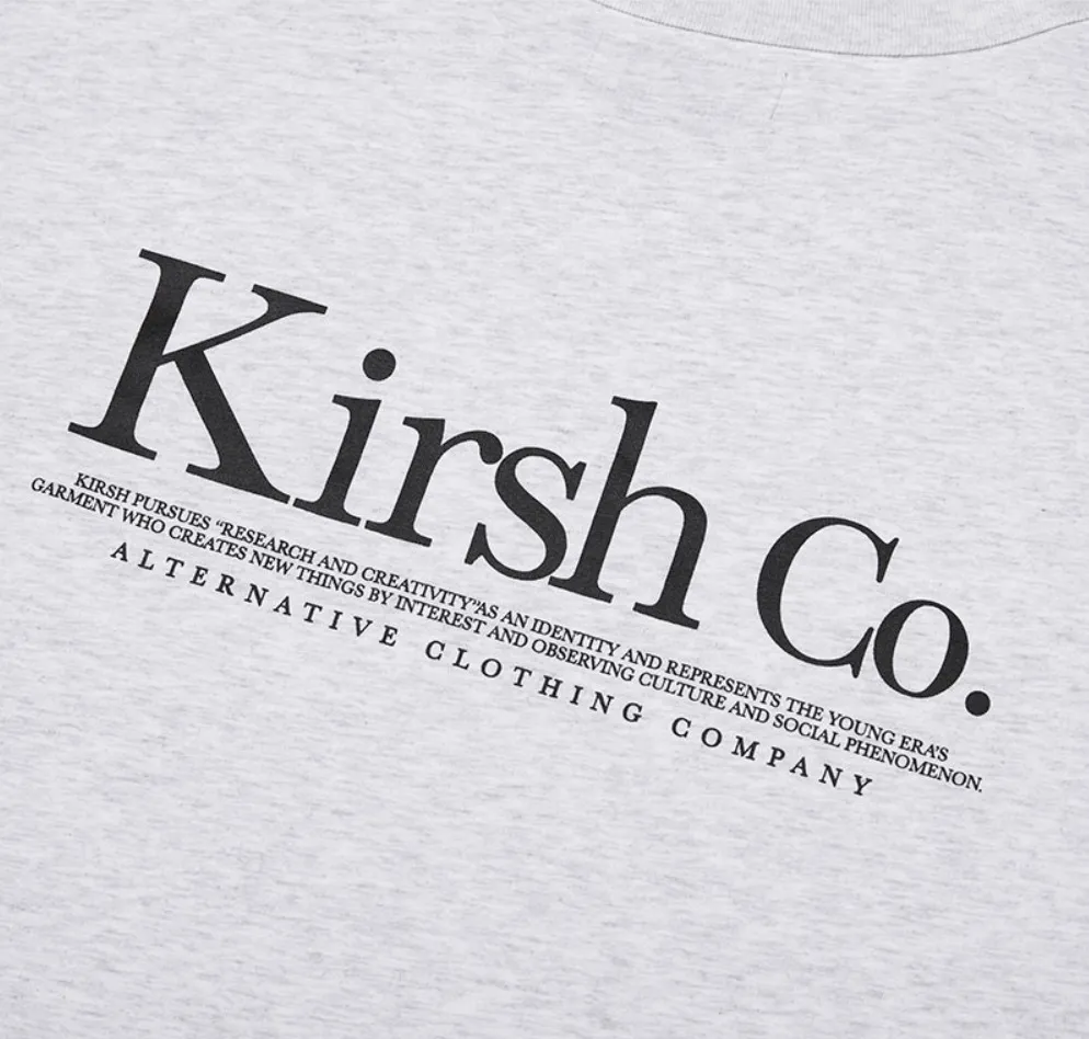 KIRSH  |Unisex Street Style Logo T-Shirts