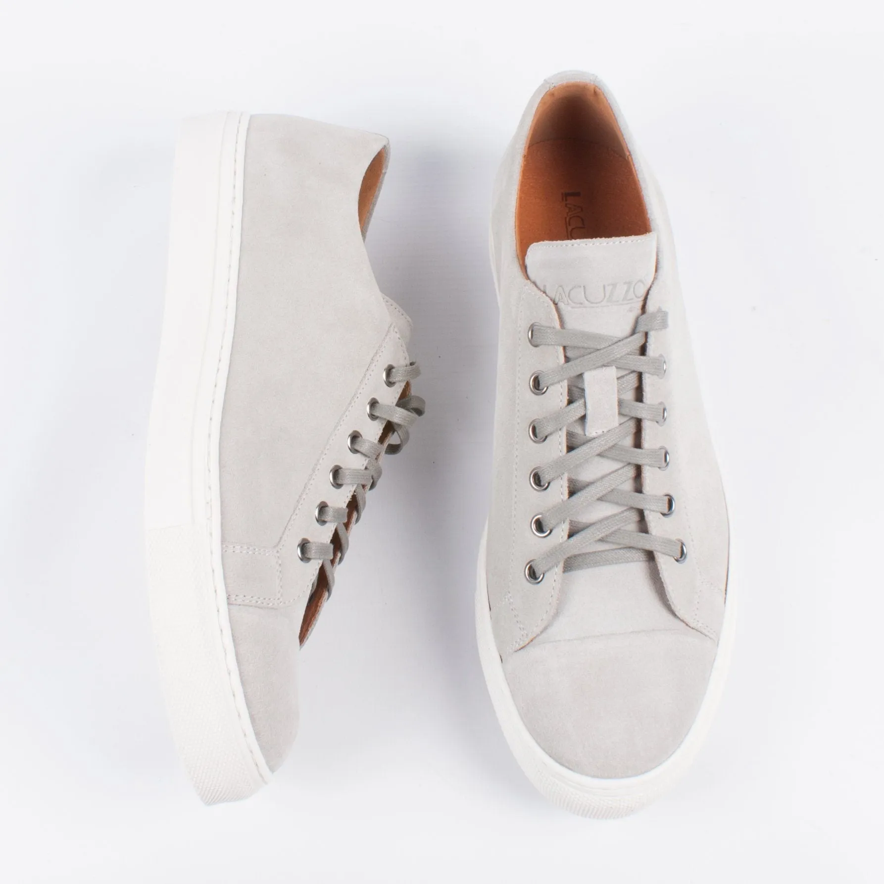 Lacuzzo Grey Nubuck Sneaker