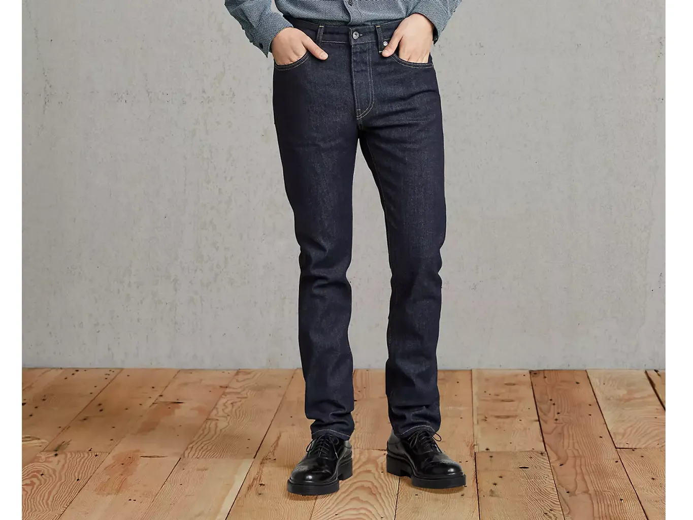 Levi's Made & Crafted men jeans tack slim Indigo 05081-0268