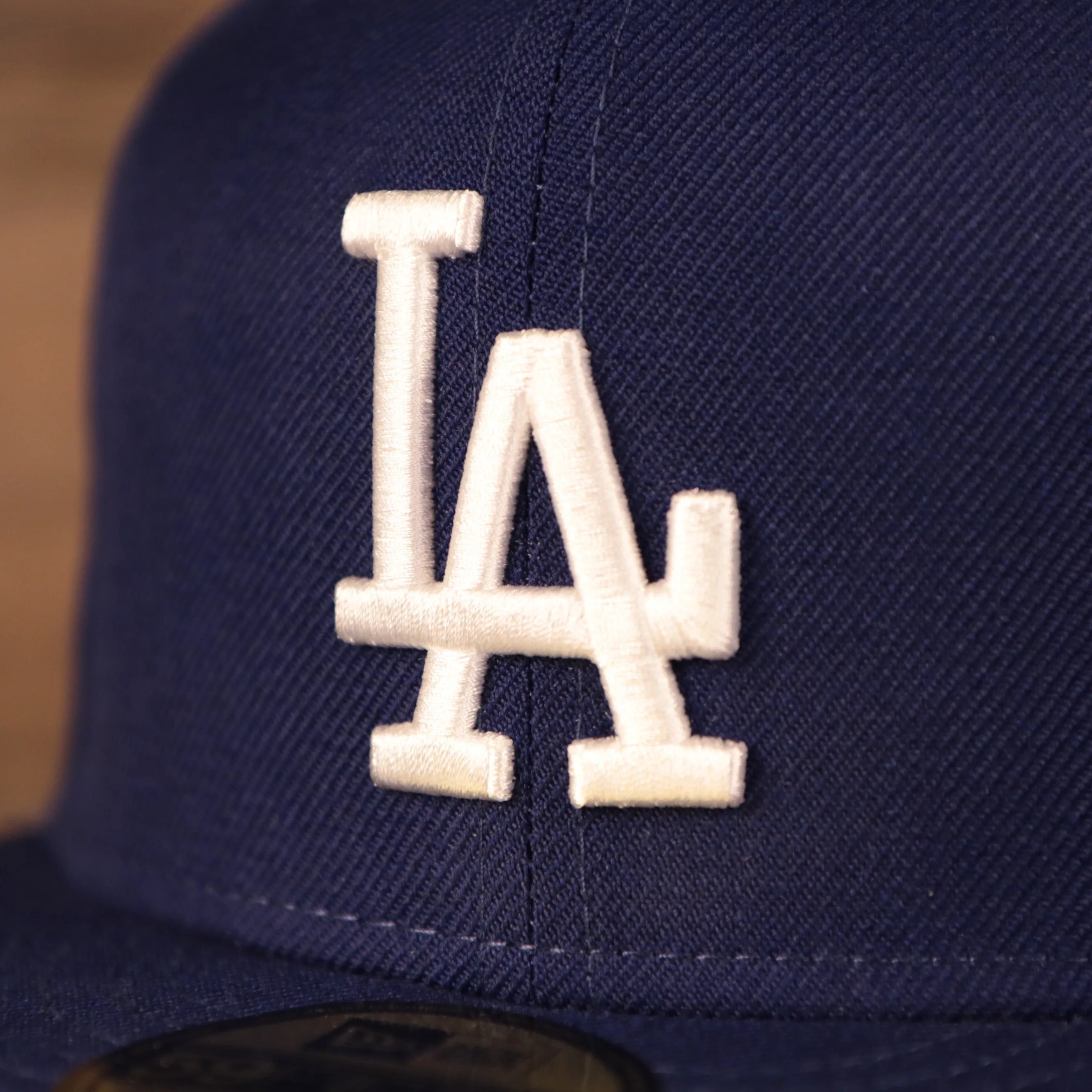 Los Angeles Dodgers 1980 All Star Game Crystal Side Patch Icy Blue Bottom 59Fifty Fitted Cap