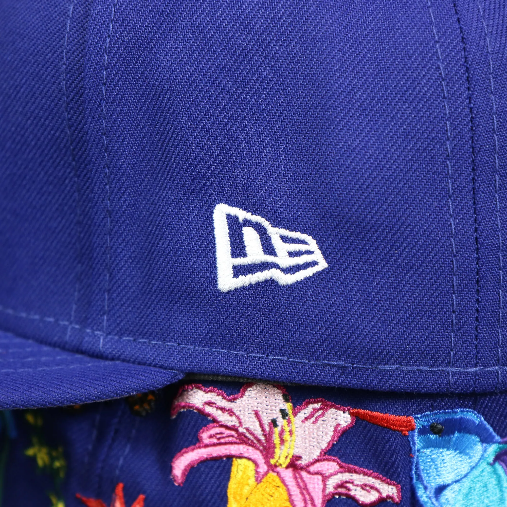 Los Angeles Dodgers Gray Bottom Bloom Spring Embroidery 59Fifty Fitted Cap | Royal Blue 59Fifty Cap