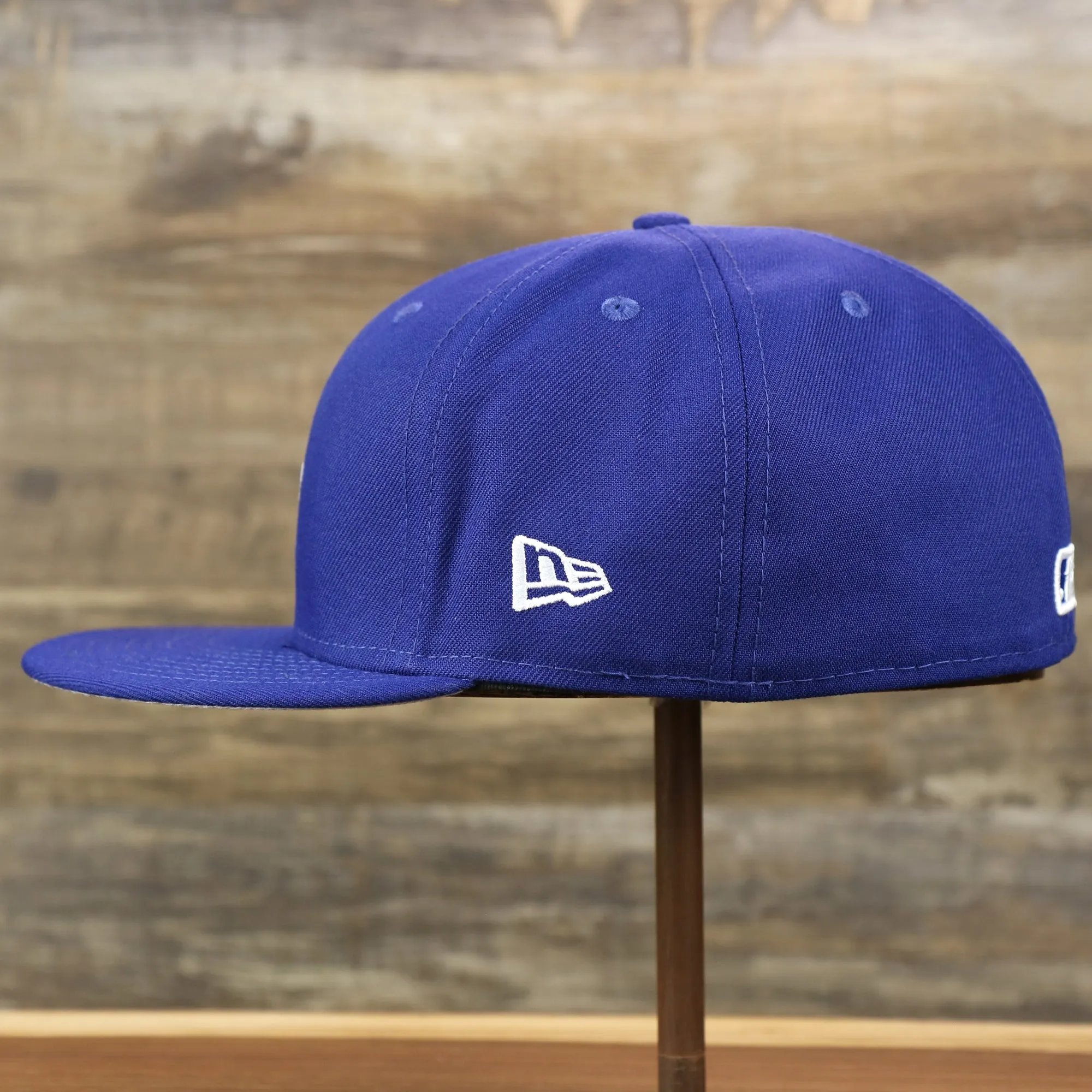 Los Angeles Dodgers Gray Bottom Bloom Spring Embroidery 59Fifty Fitted Cap | Royal Blue 59Fifty Cap