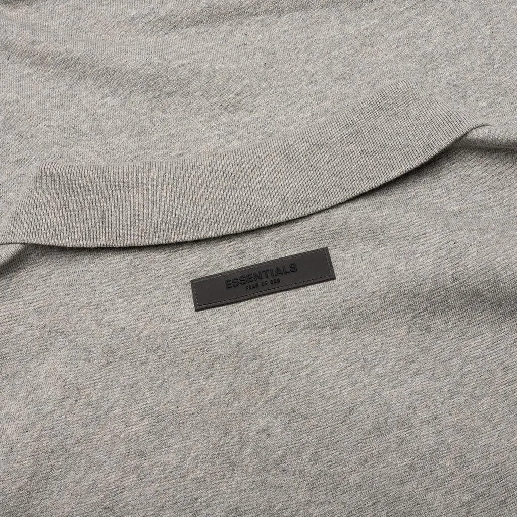 L/S Polo - Dark Oatmeal