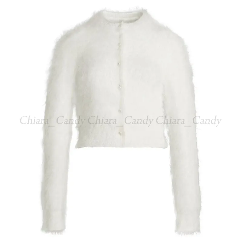 Maison Margiela  |Casual Style Long Sleeves Plain Elegant Style Cropped Tops