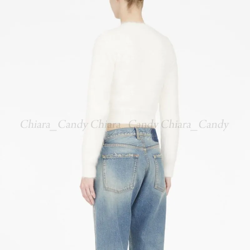 Maison Margiela  |Casual Style Long Sleeves Plain Elegant Style Cropped Tops