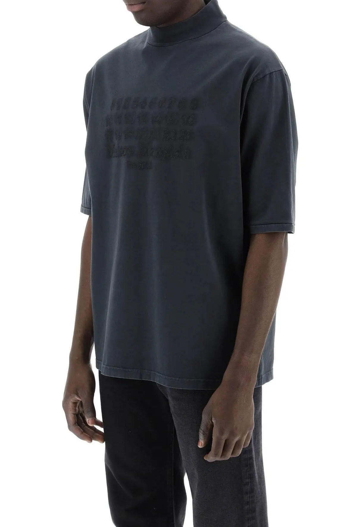 Maison Margiela  |Street Style Plain Cotton Short Sleeves Logo Designers