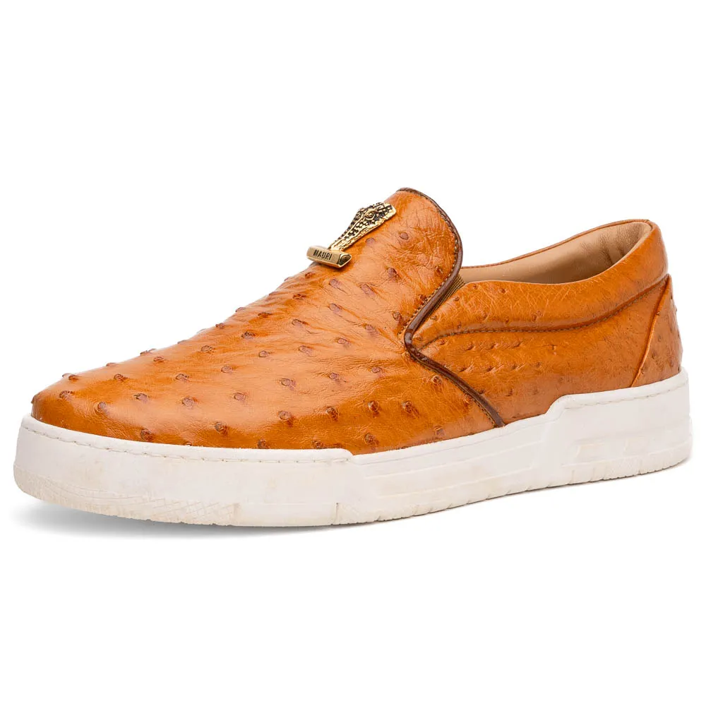 Mauri 8419/1 Posh Ostrich Sneaker Chestnut