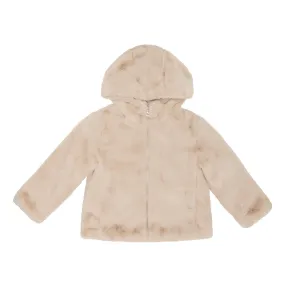 MAYORAL Shearling Coat - Sand