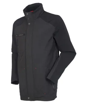 Men's Furguson Zephal Z-Tech Waterproof Melange Stretch Woven Car Coat