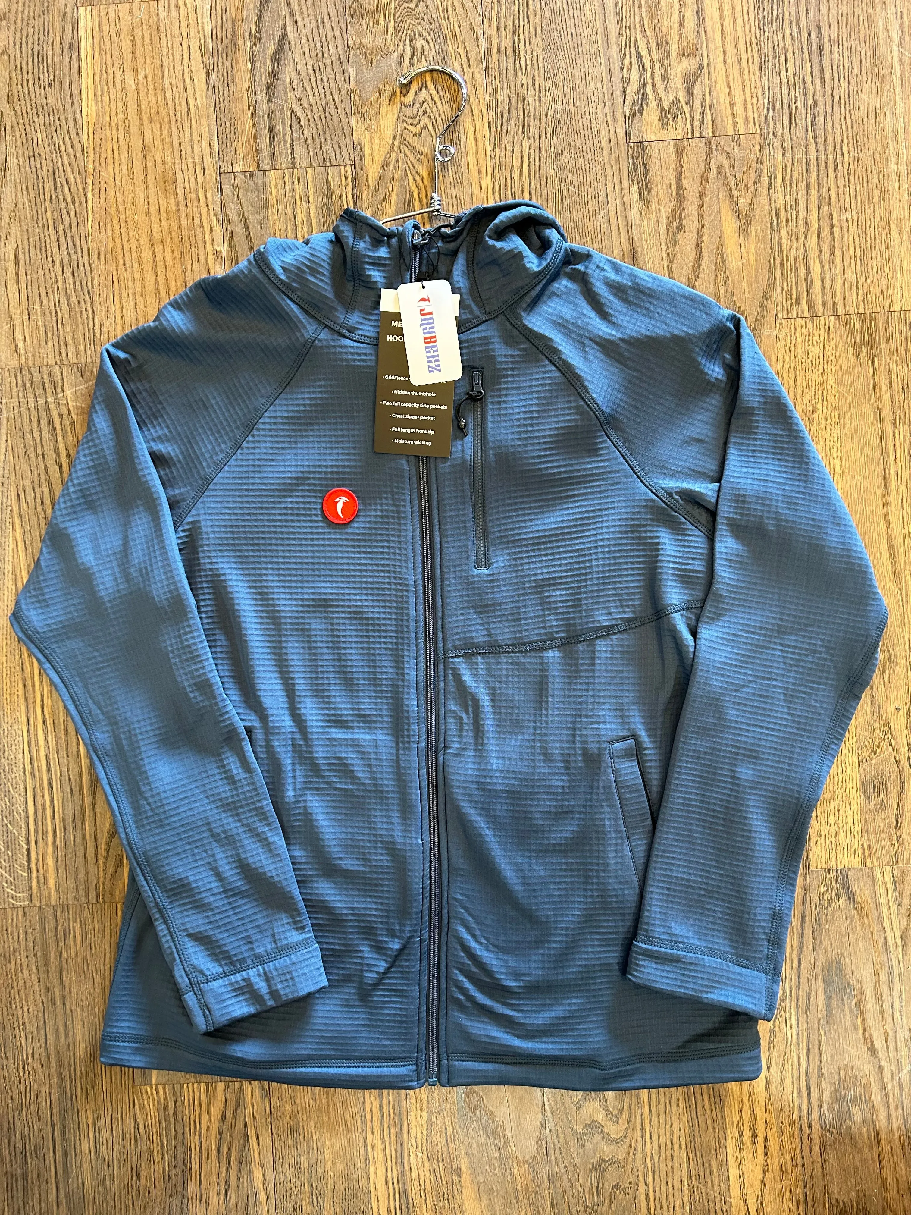 Men's JayBeez Waffle Hooded Jacket