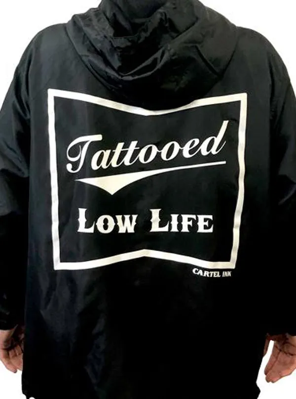 Men's Tattooed Low Life Wind Breaker