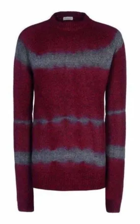 Miles Burgundy  Wool Sweater