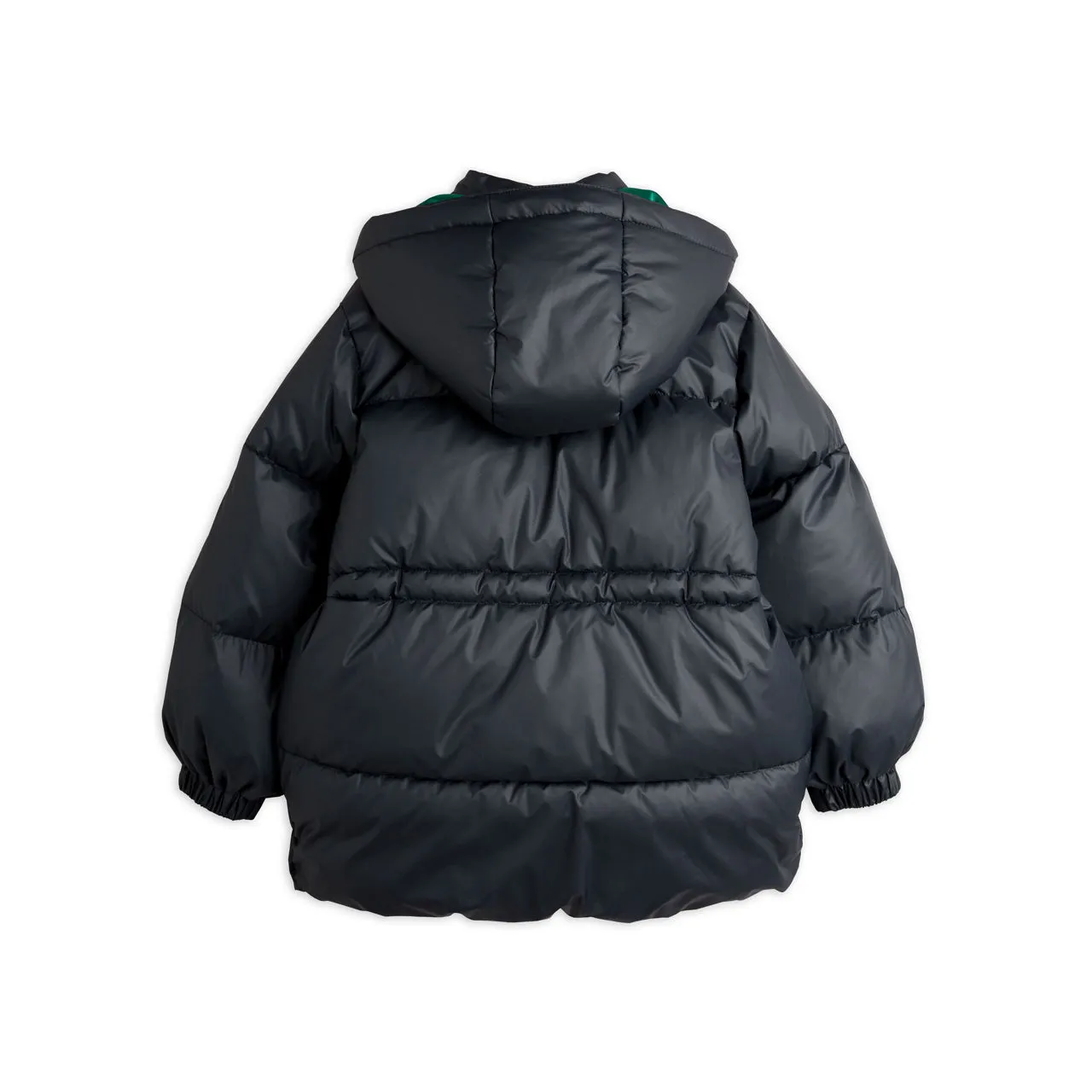 MINI RODINI Logo Puffer Jacket - Black