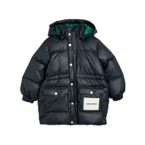 MINI RODINI Logo Puffer Jacket - Black