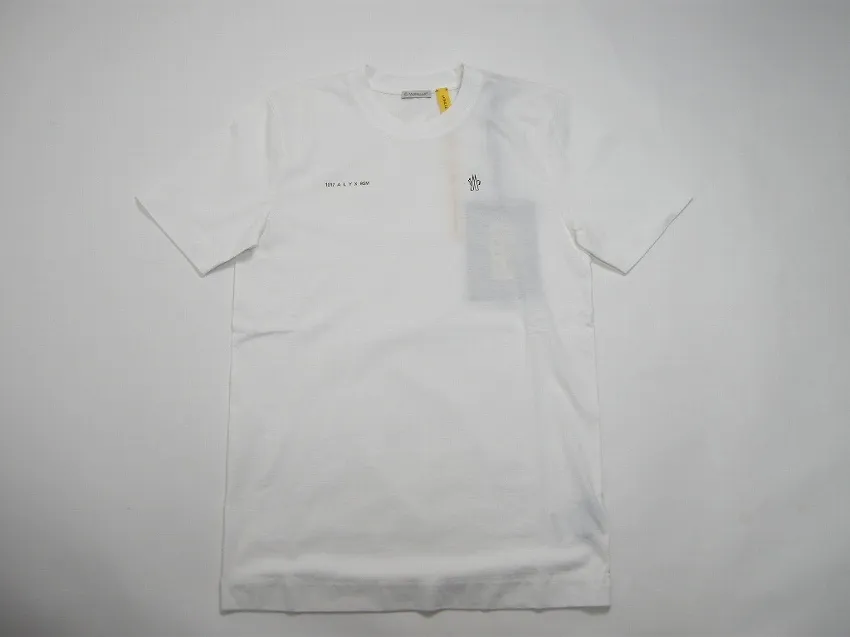 MONCLER  |Size S-XL ◆ MONCLER GENIUS 1017 ALYX 9SM T-shirt White Men's