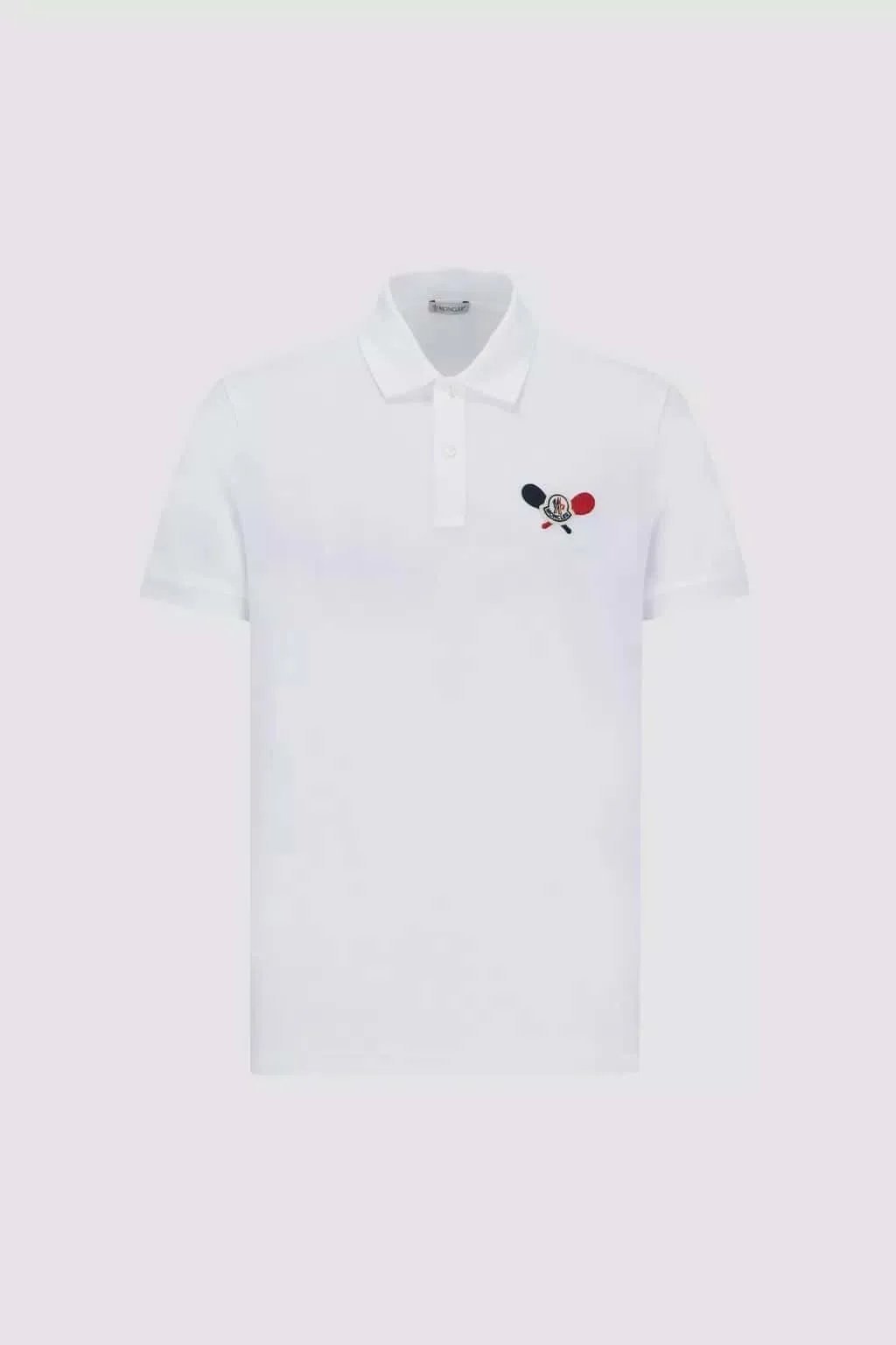 MONCLER  |Tennis Logo Patch Polo Shirt