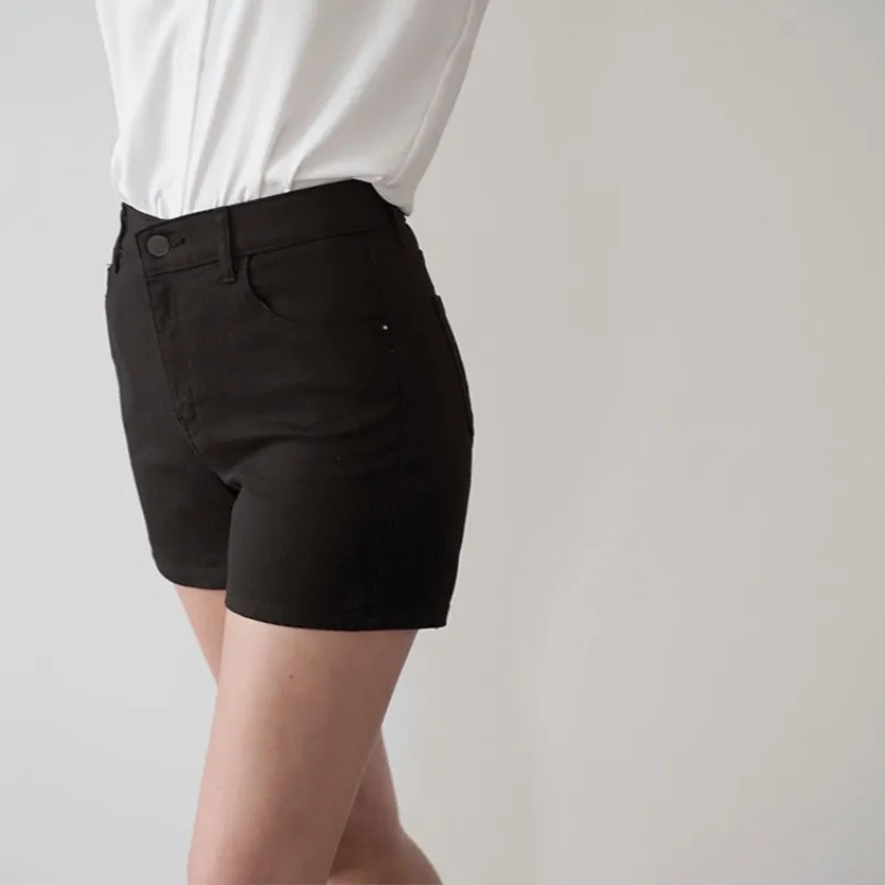 NANASALON  |Casual Style Plain Short Sleeves Office Style