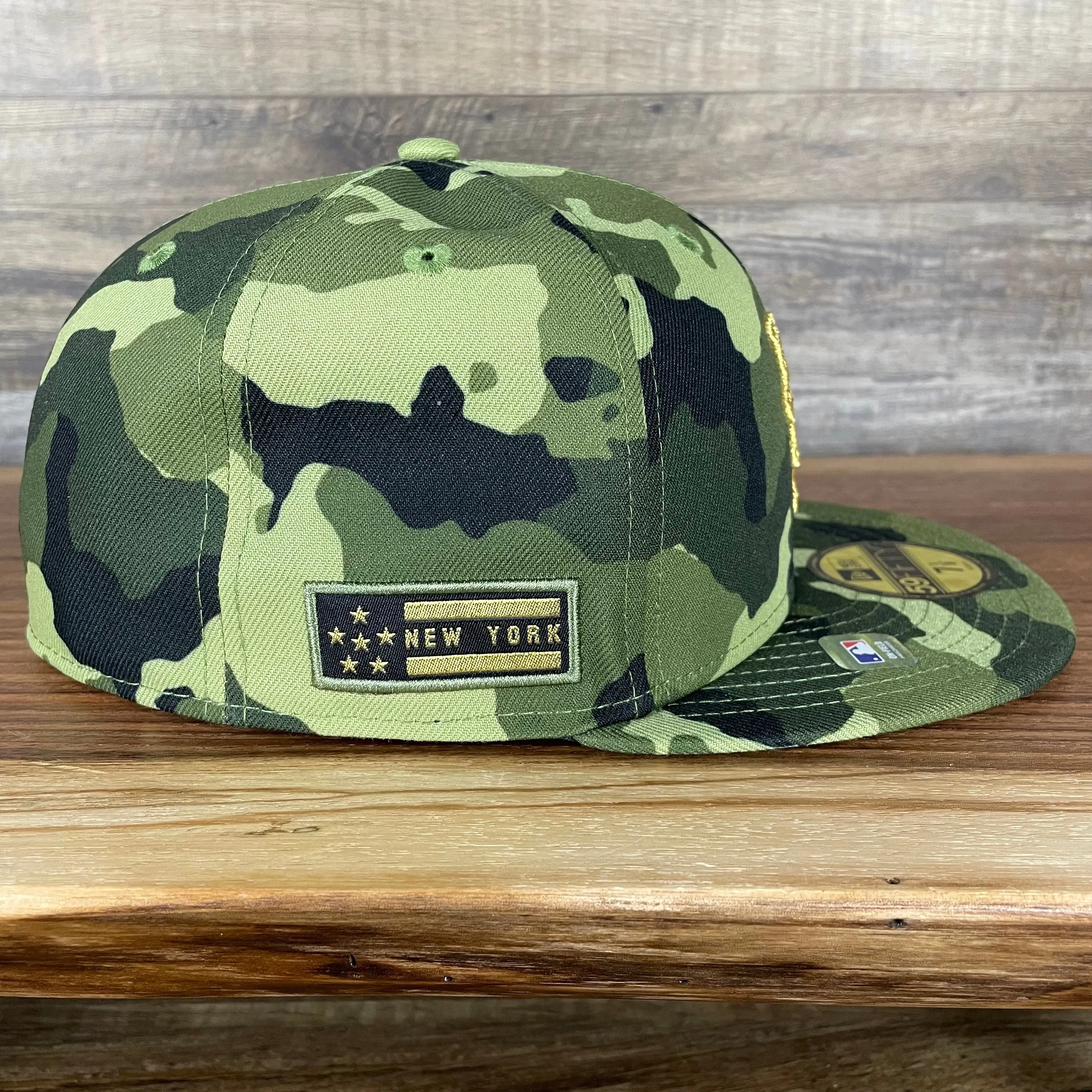 New York Mets 2022 Armed Forces Day / Memorial Day Side Patch 59Fifty Fitted Cap | Camo