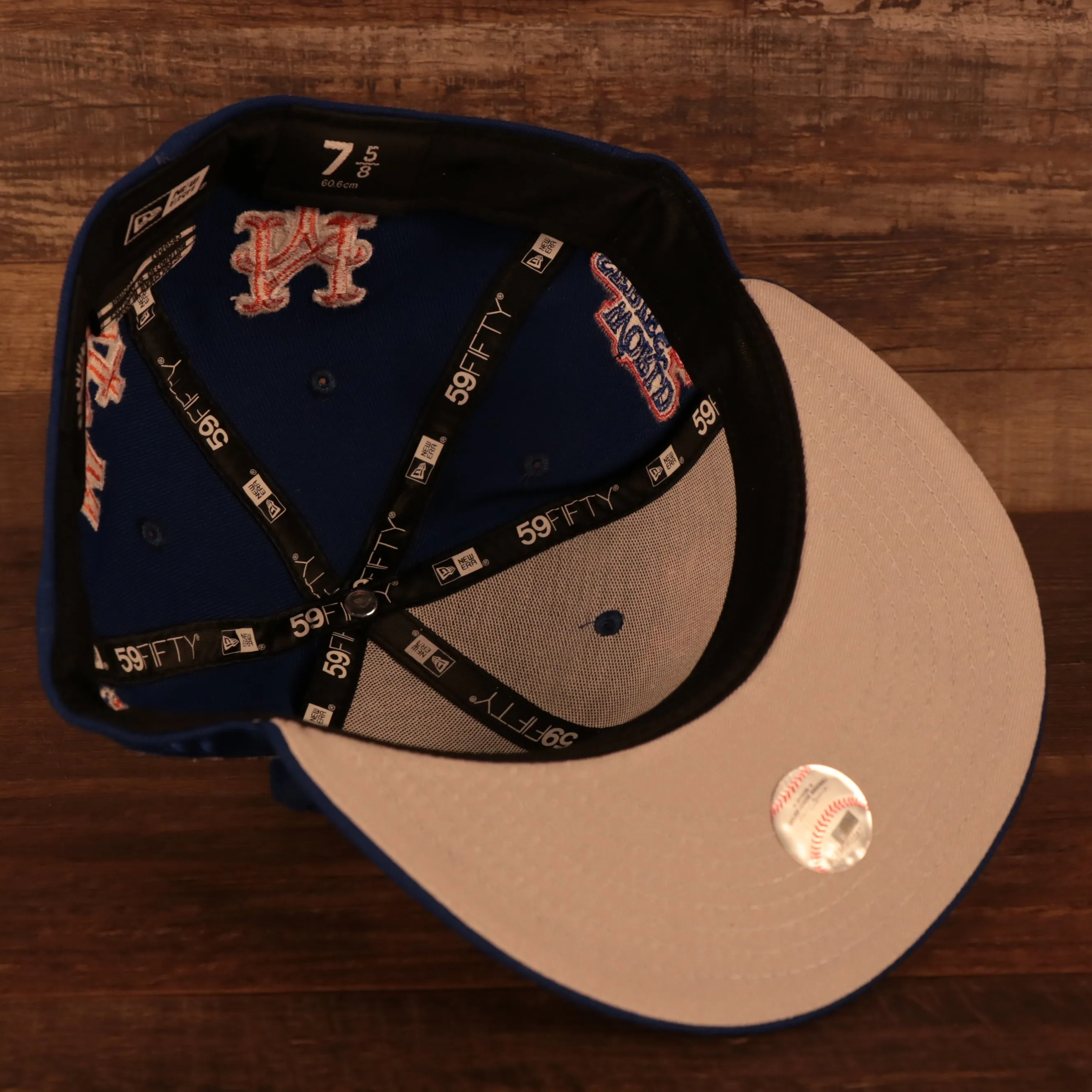 New York Mets Patch Pride All Over Gray Bottom Side Patch 59Fifty Fitted Cap