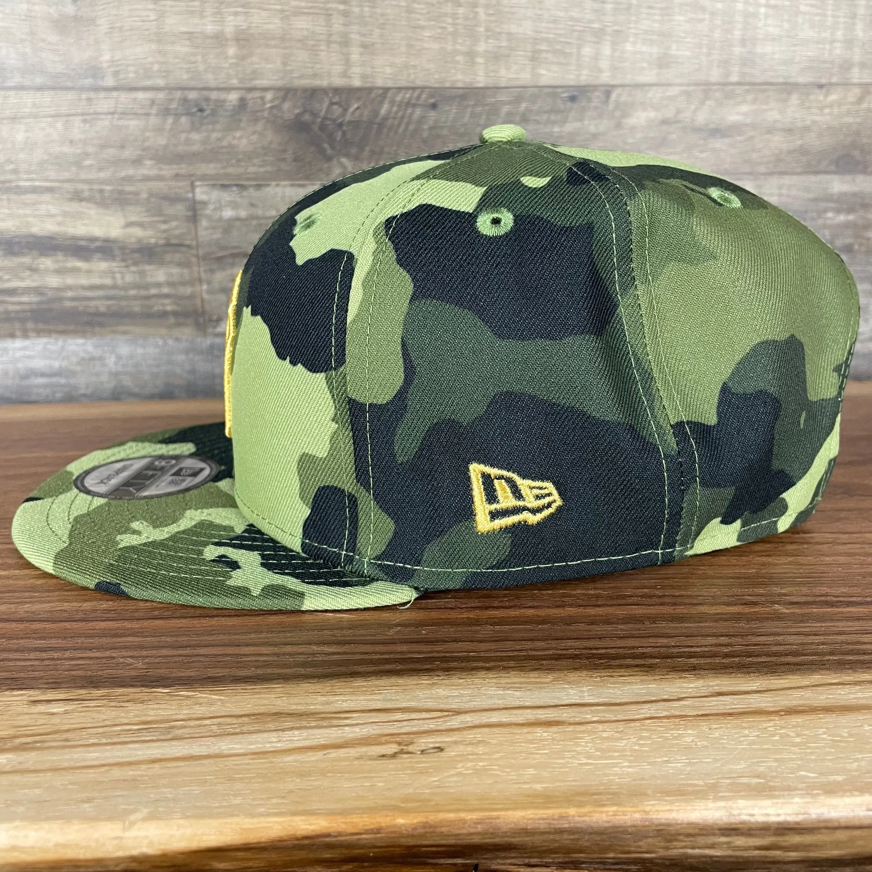 New York Yankees 2022 Armed Forces Day / Memorial Day Side Patch 9Fifty Snapback | Camo