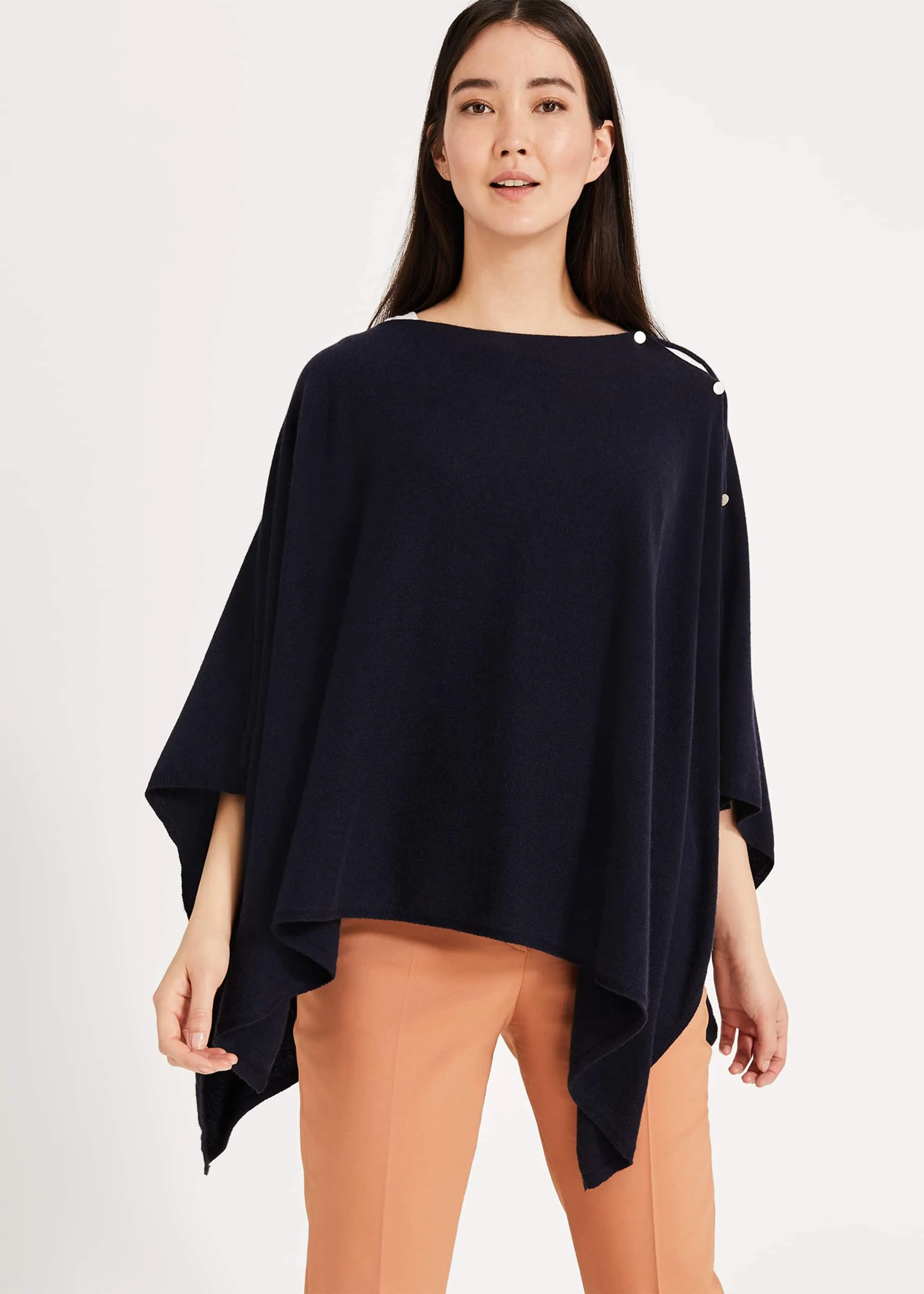 Noa Cashmere Blend Poncho