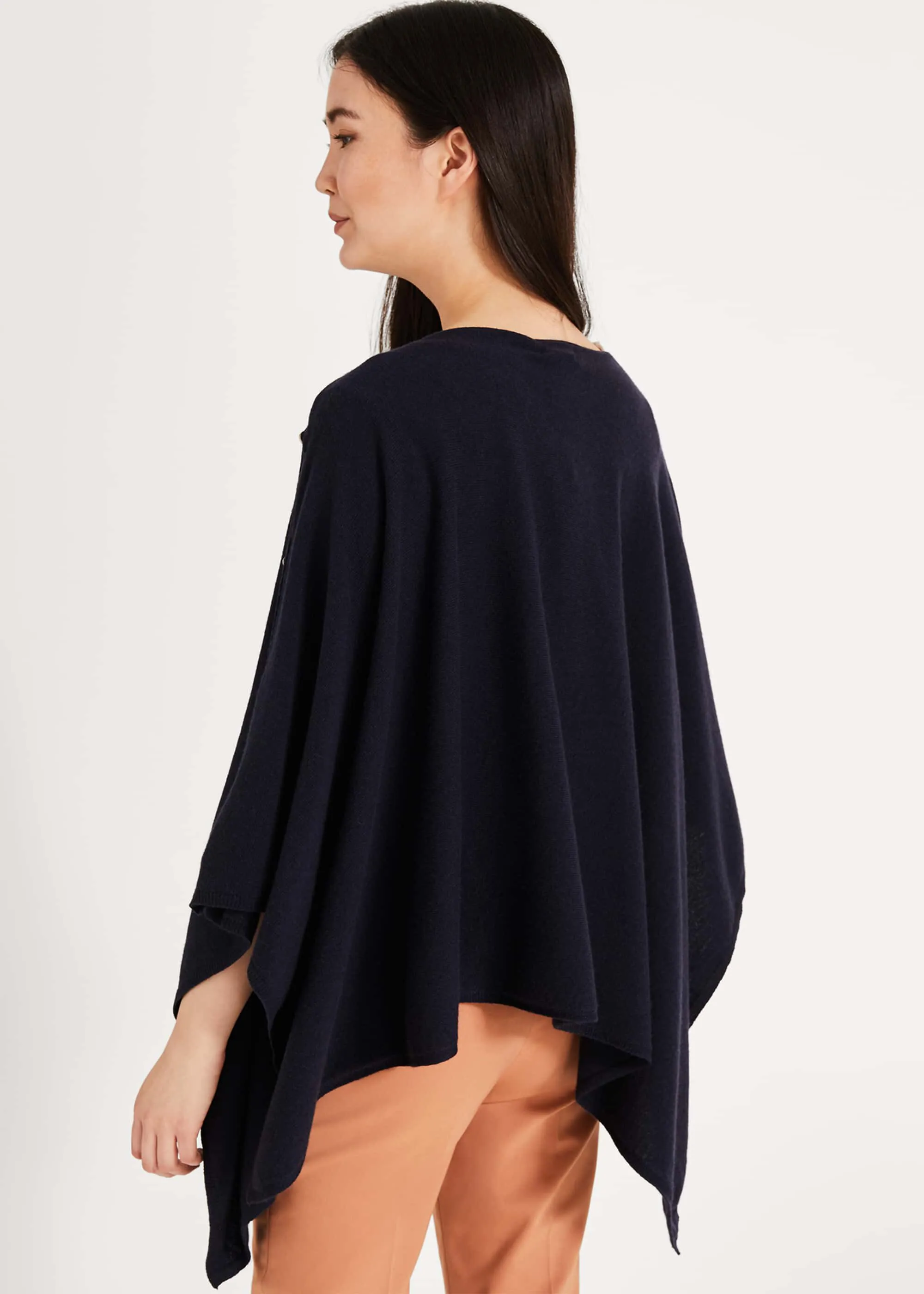 Noa Cashmere Blend Poncho