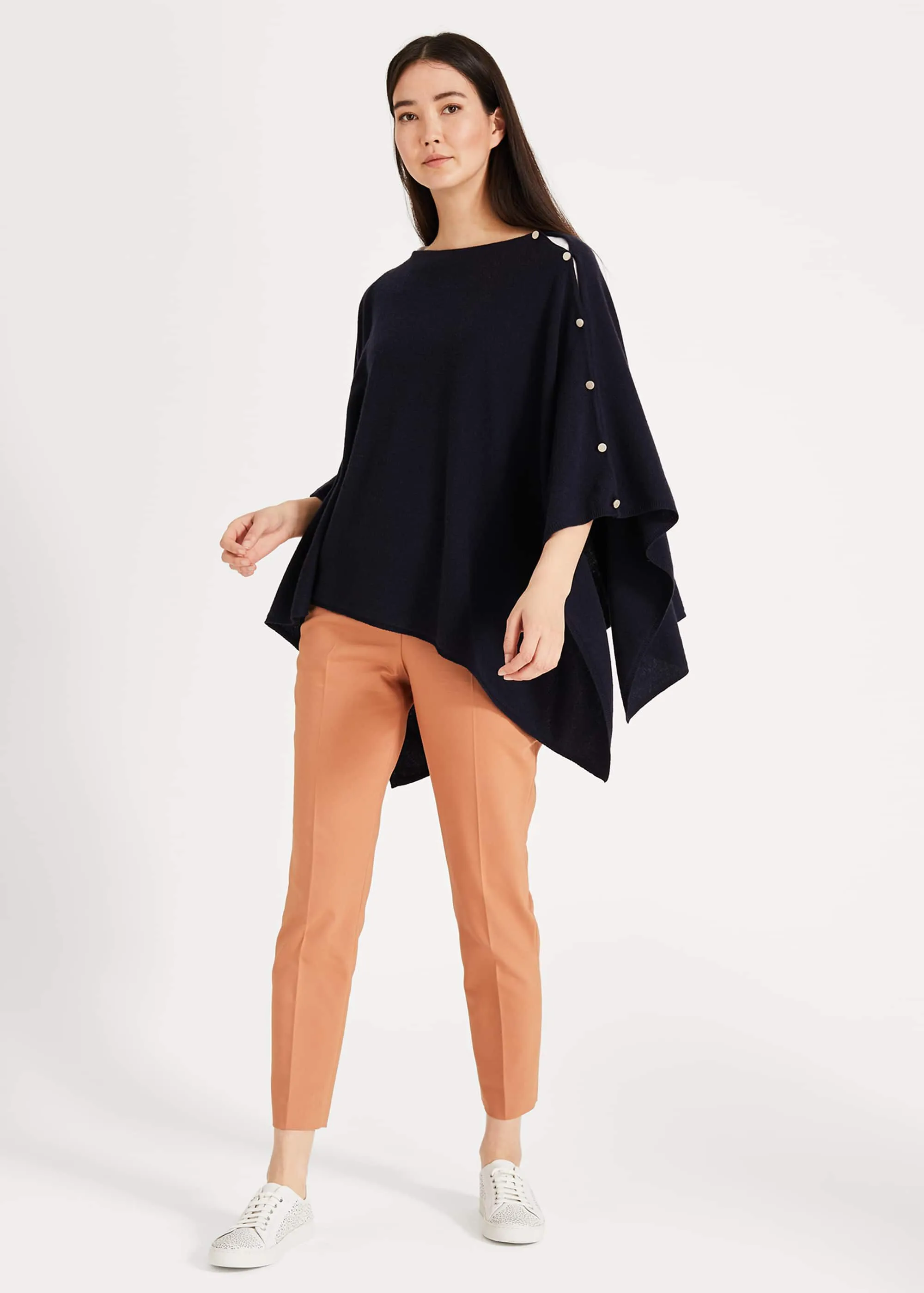 Noa Cashmere Blend Poncho