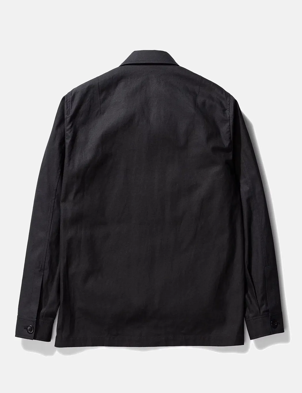 Norse Projects Kyle Cotton Linen Jacket - Black