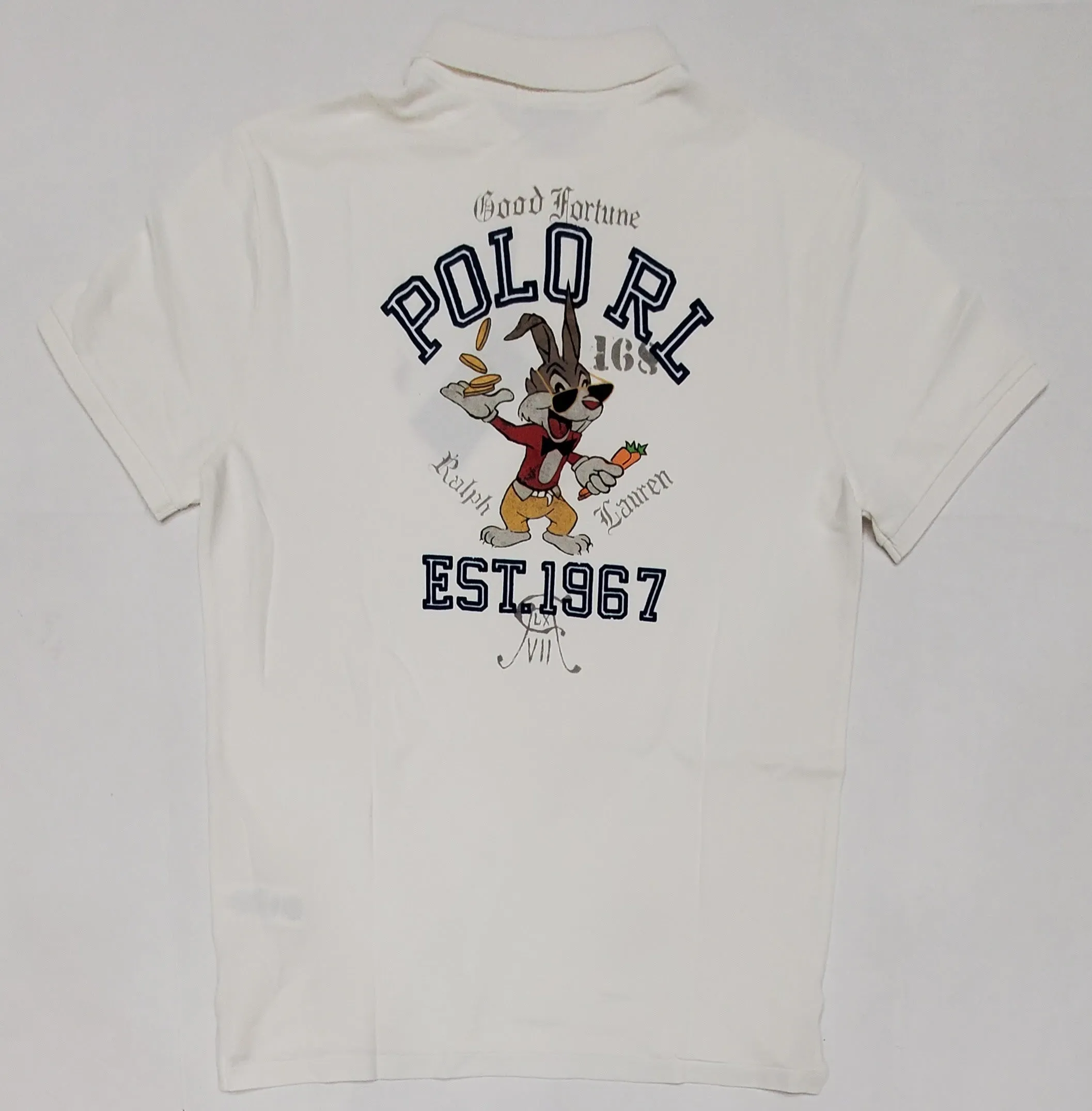 Nwt Polo Ralph Lauren White Lunar Custom Slim Fit Polo