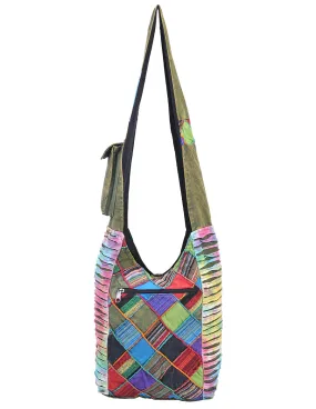 Patches & Rips Hobo Bag