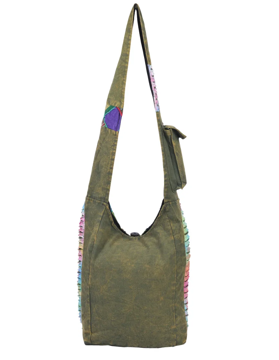 Patches & Rips Hobo Bag