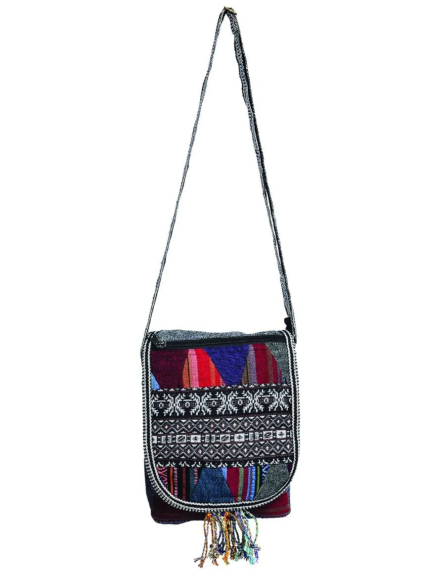 Patchwork Tribal Sling Bag