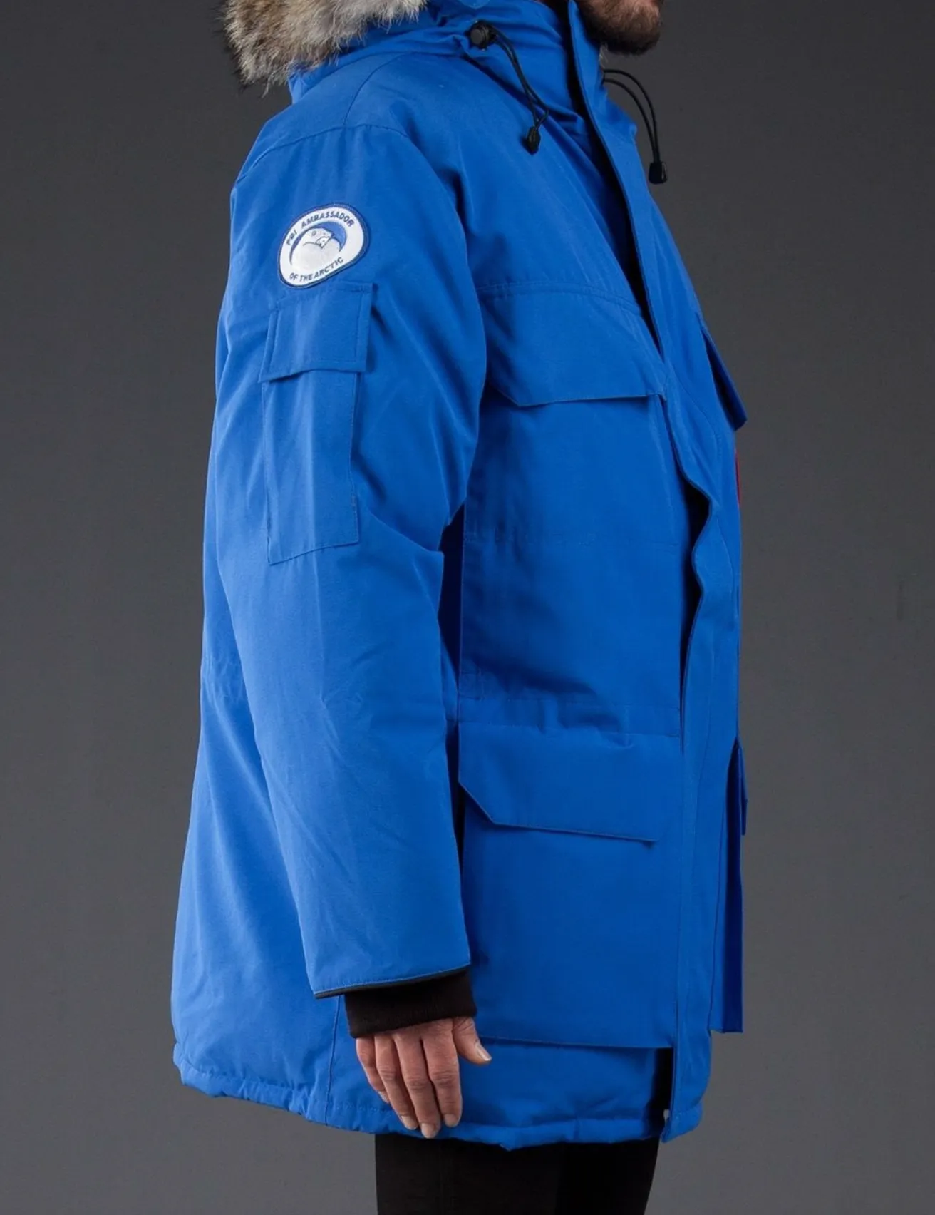 PBI EXPEDITION PARKA - BLUE