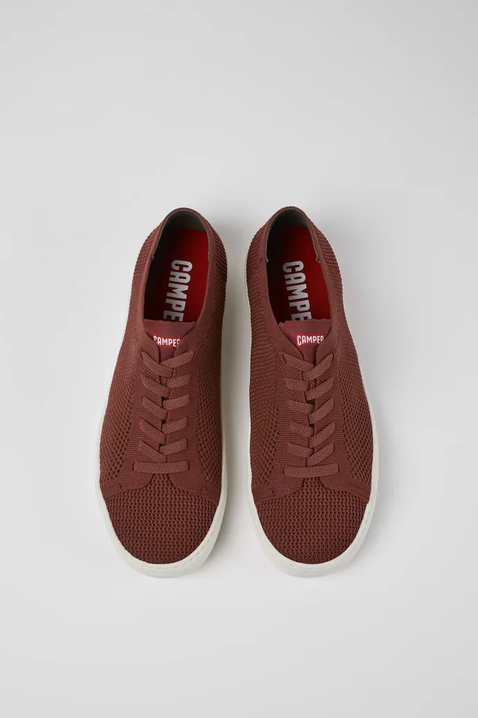 Peu Touring Red Textile Sneaker for Men