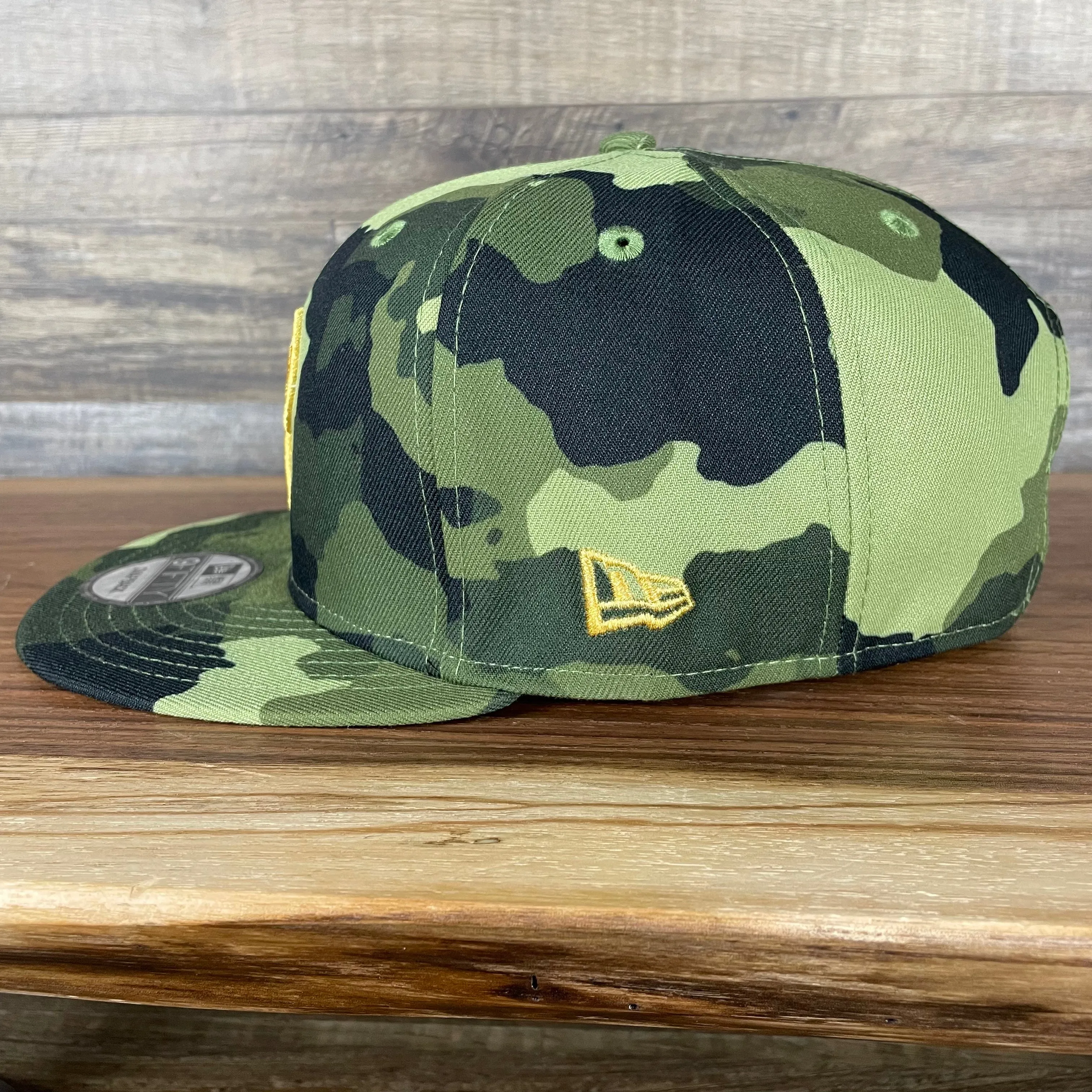 Philadelphia Phillies 2022 Armed Forces Day / Memorial Day Side Patch 9Fifty Snapback | Camo