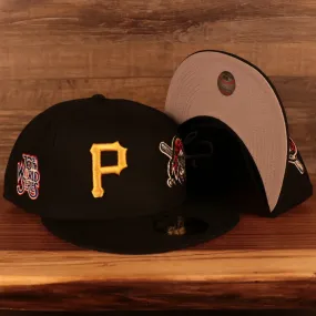 Pittsburgh Pirates Patch Pride All Over Gray Bottom Side Patch 59Fifty Fitted Cap