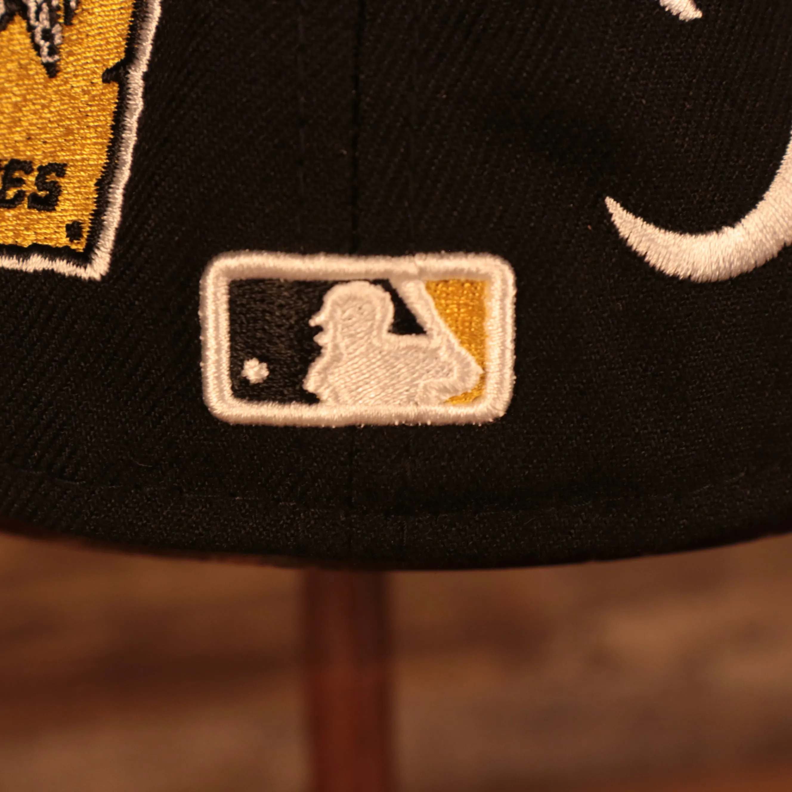 Pittsburgh Pirates Patch Pride All Over Gray Bottom Side Patch 59Fifty Fitted Cap