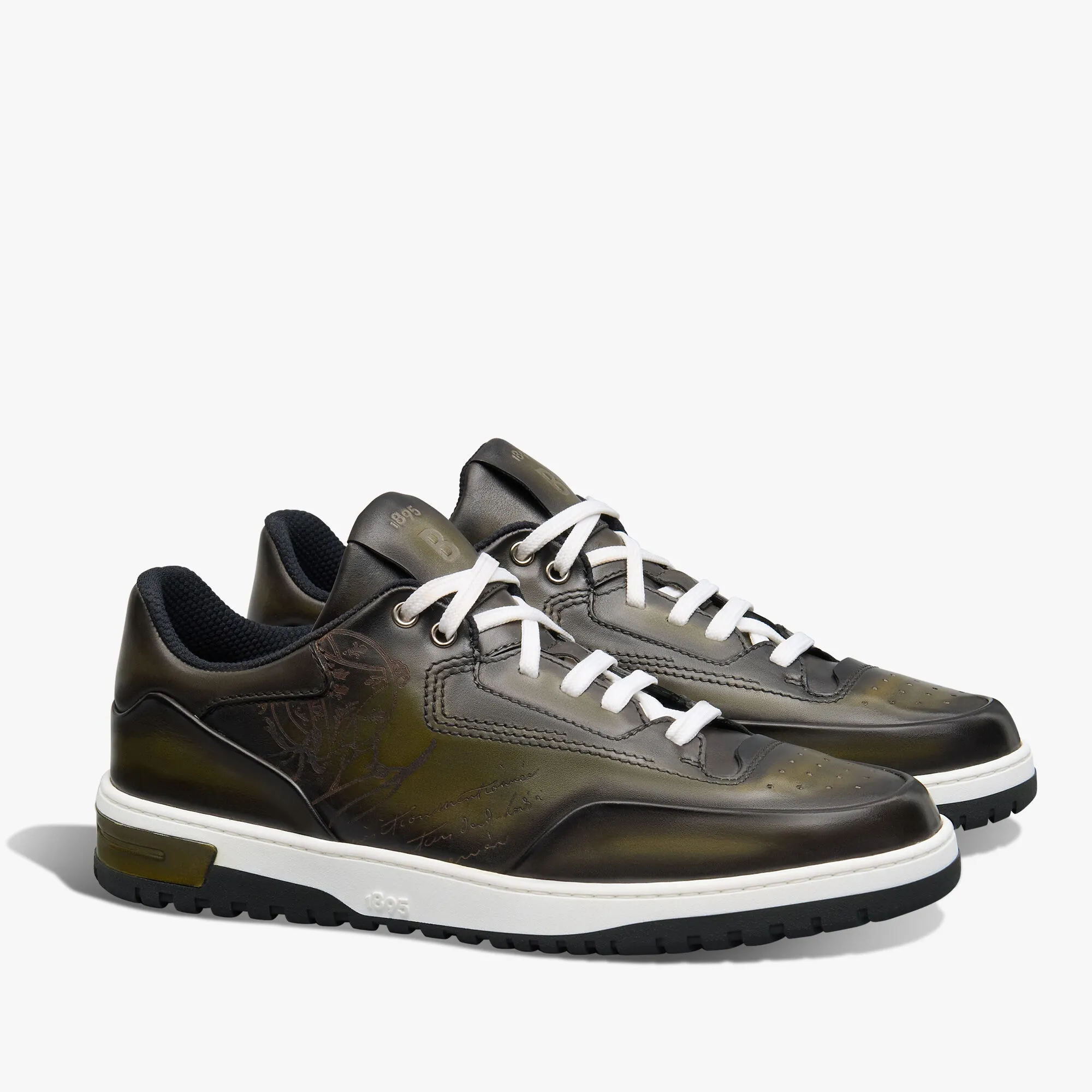 Playoff Scritto Venezia Calf Leather Sneaker