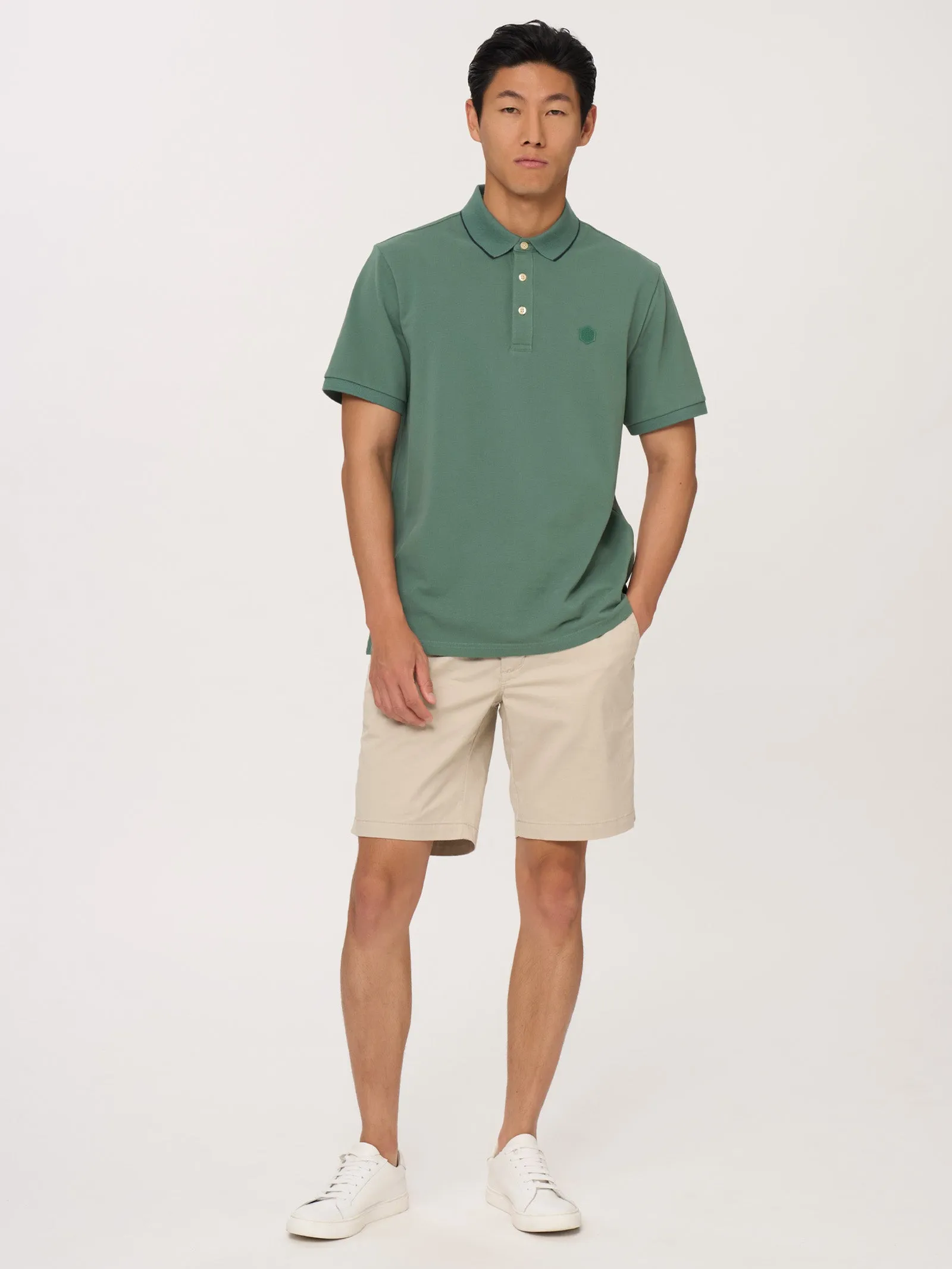 Polo in Heavy Duty Piquet - Fant. Surf the Web