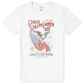 Polo Ralph Lauren Eagle Print TeeWhite